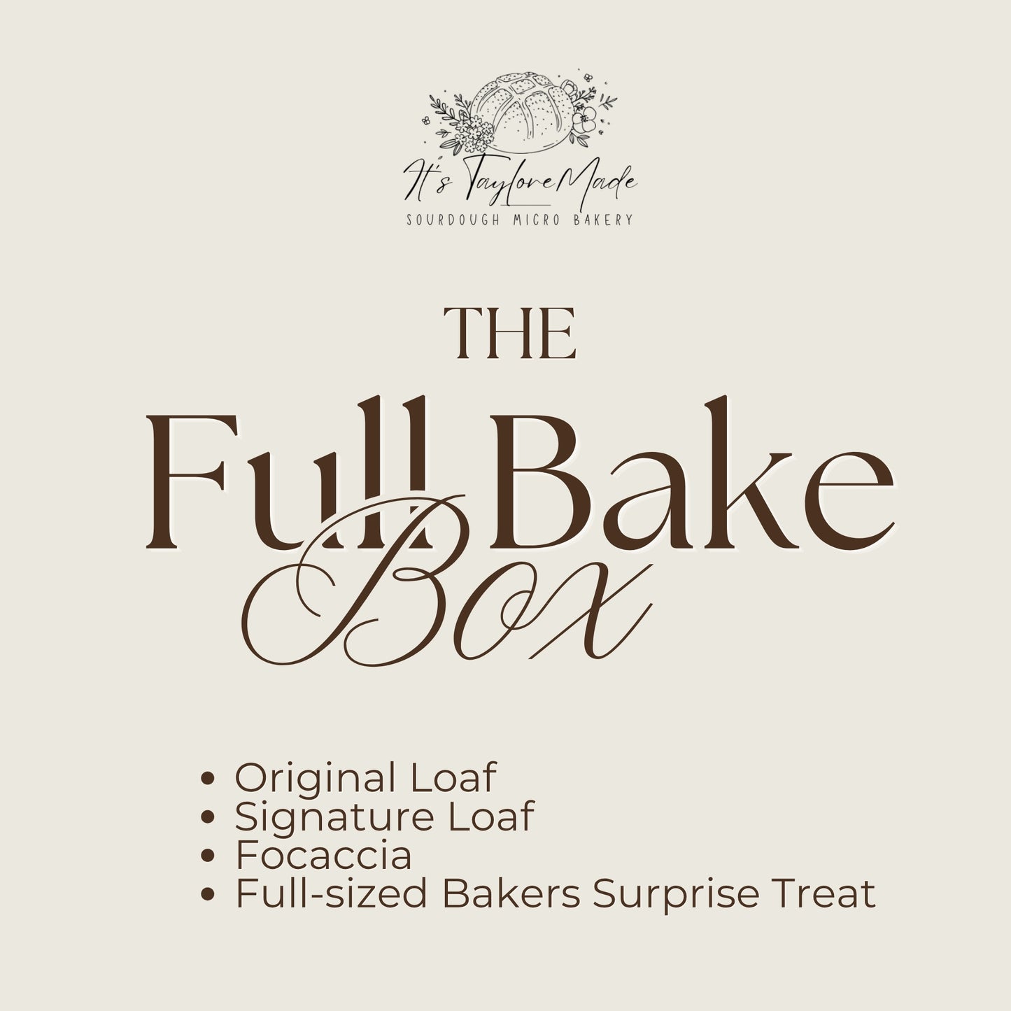 The Full Bake Box
