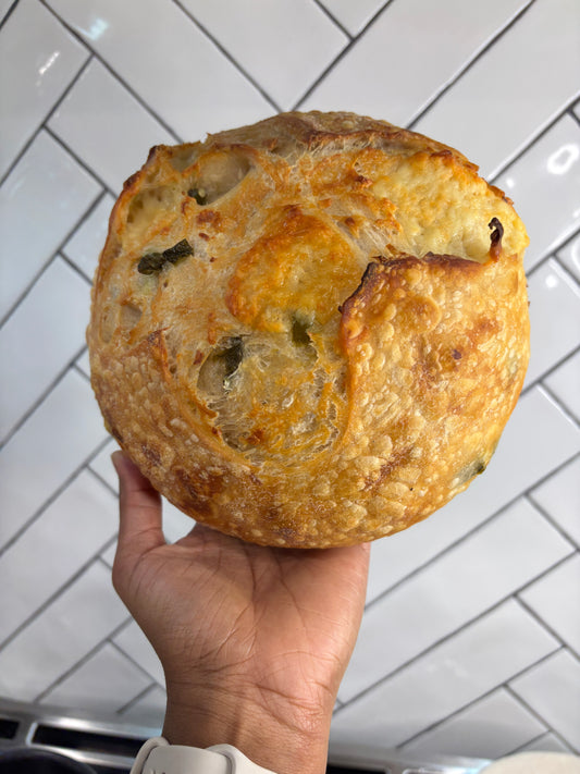Cheddar-Jalapeno Loaf