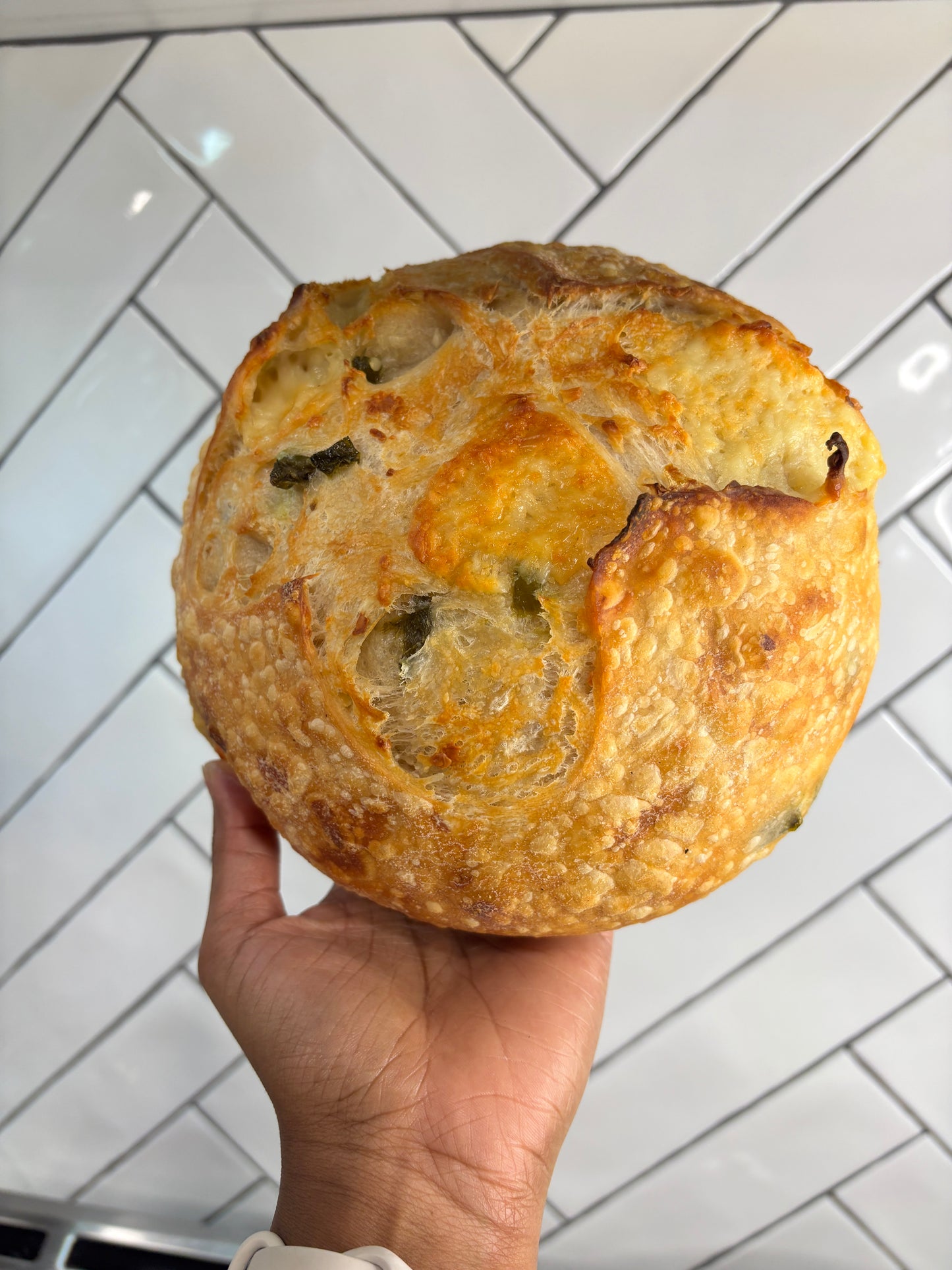 Cheddar-Jalapeno Loaf