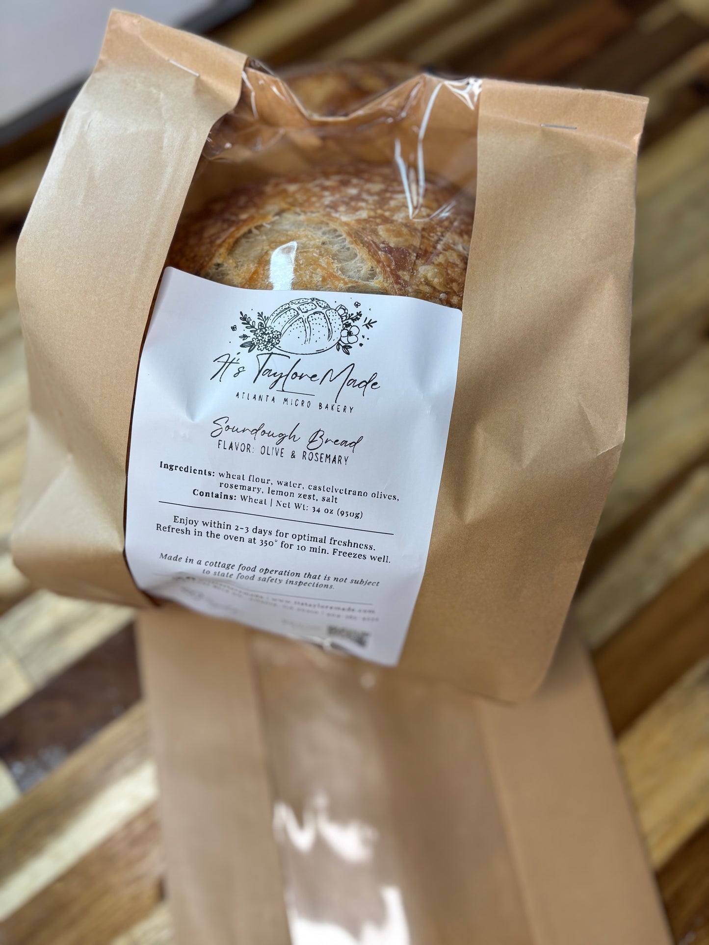 Olive & Rosemary Loaf