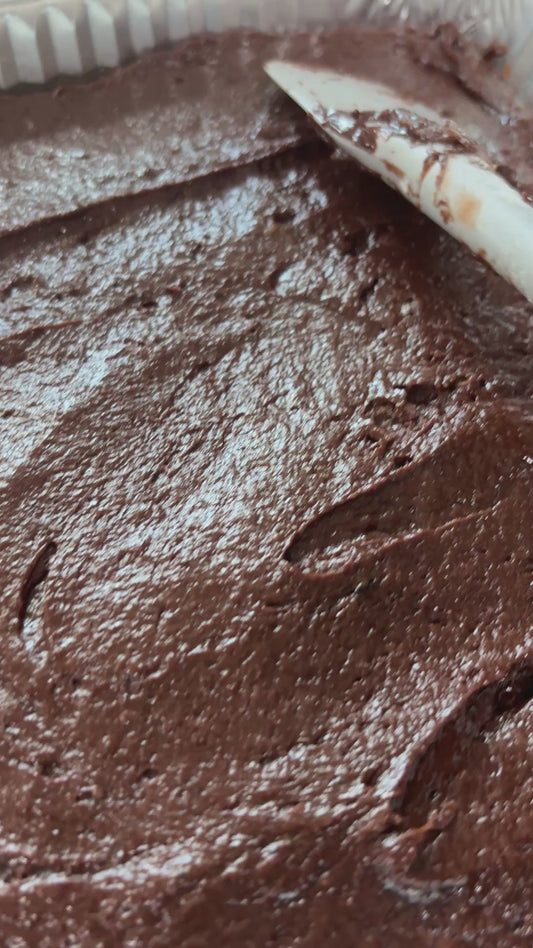 Hot Chocolate Sourdough Brownies